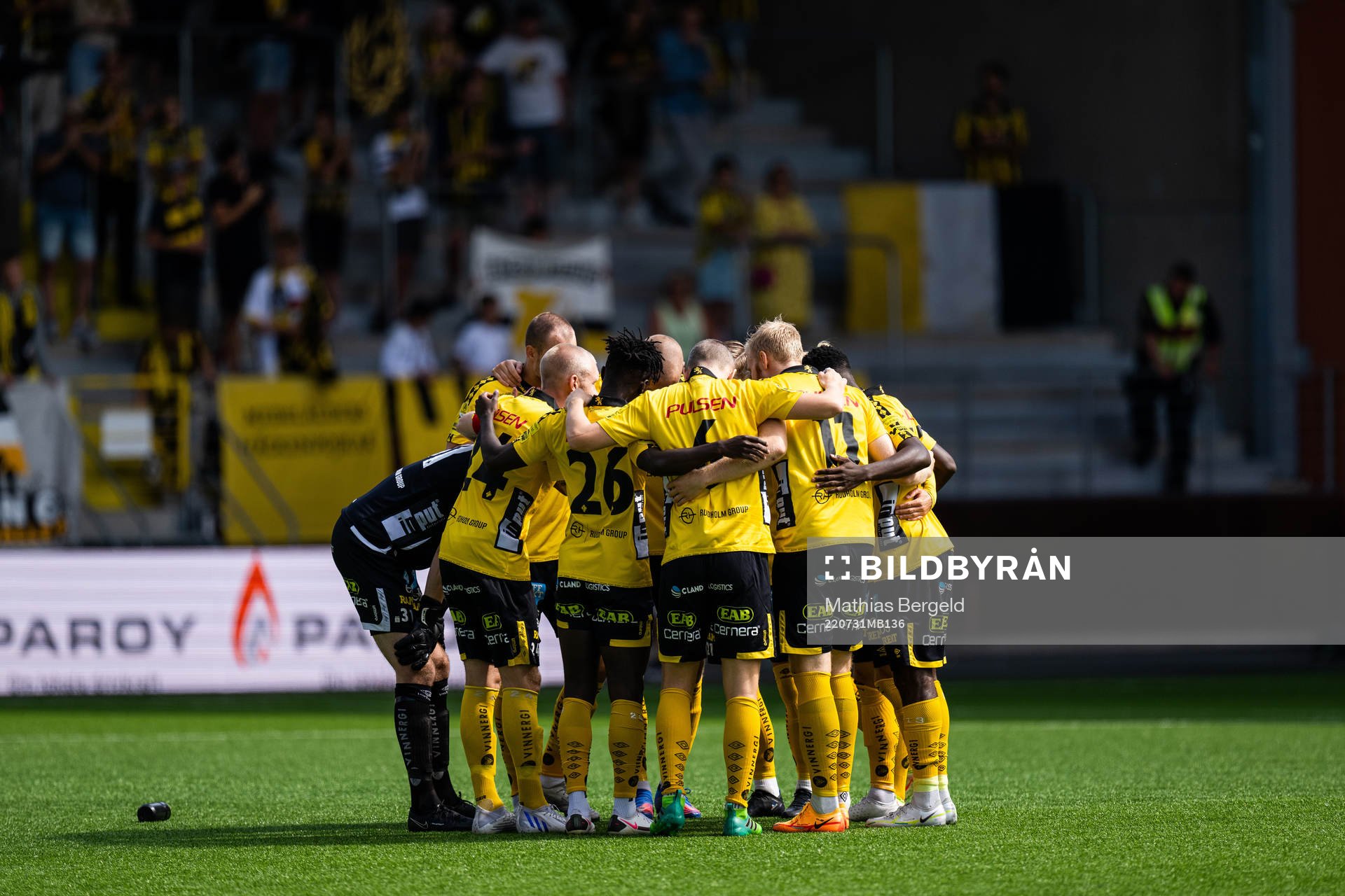 Elfsborgs spelare samlas