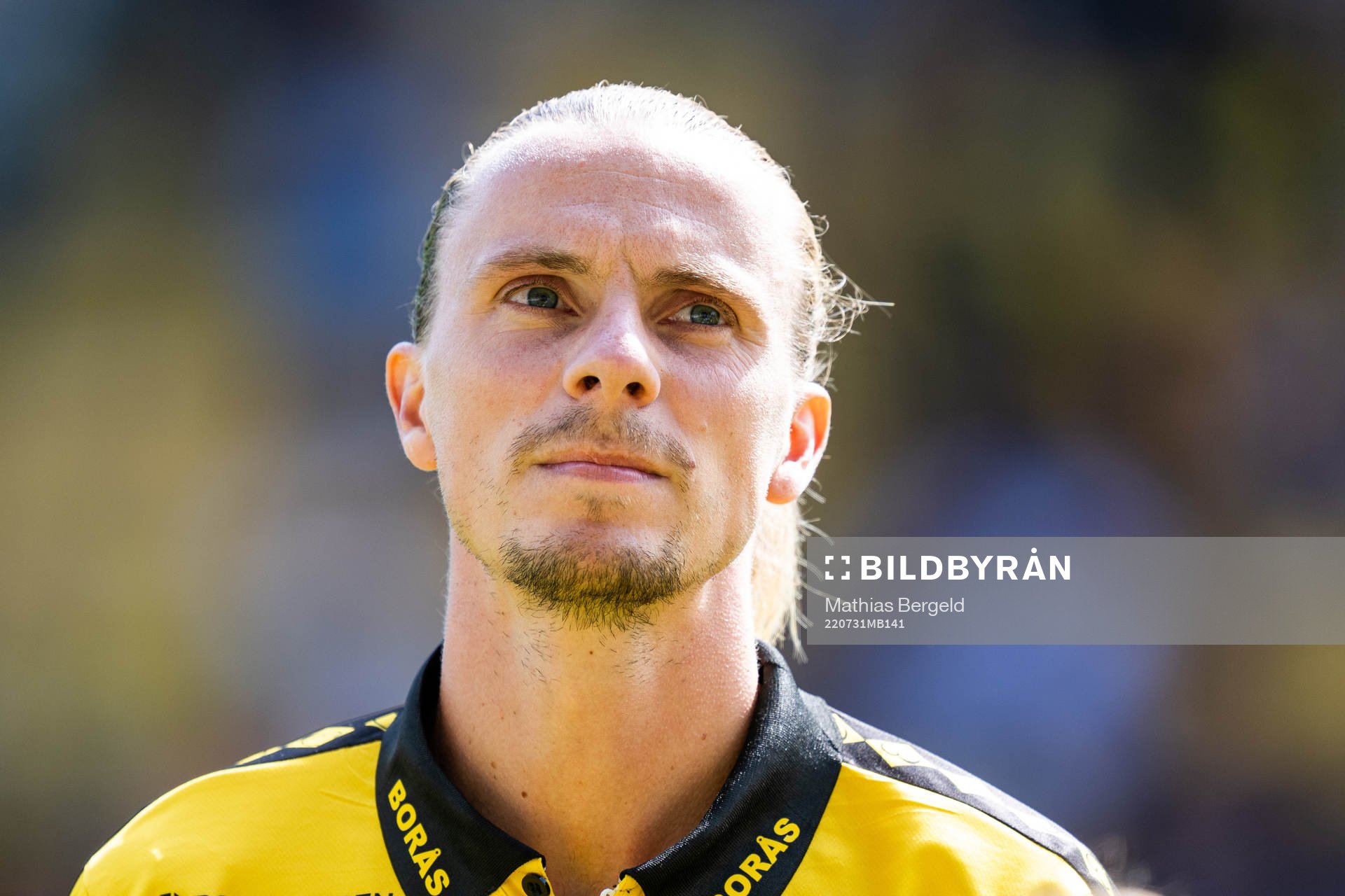 Elfsborgs Niklas Hult vid line up