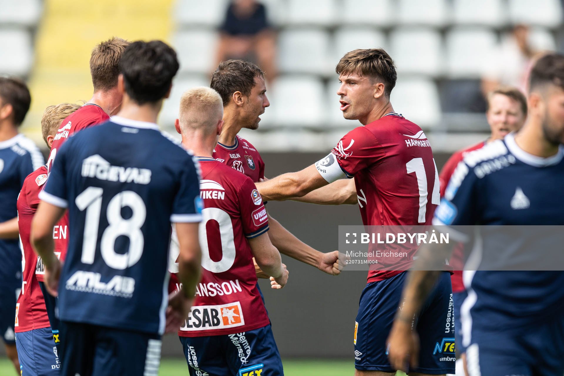Örgrytes Jonathan Azulay och Daniel Paulson jublar