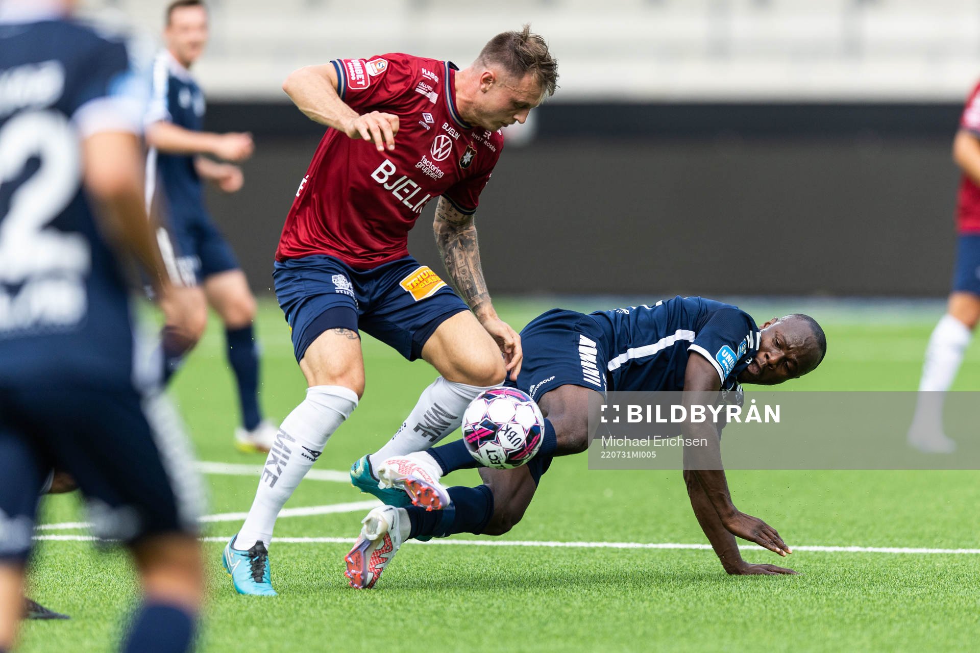 Örgrytes Marcus Haglind Sangre och Utsiktens Nsima Peter