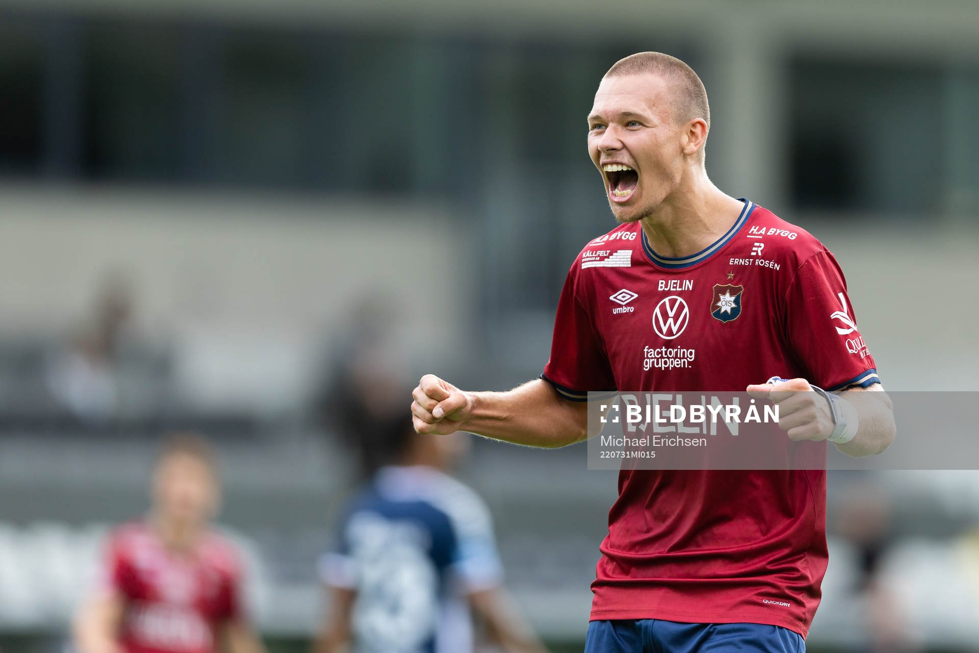 Örgrytes Arvid Brorsson jublar