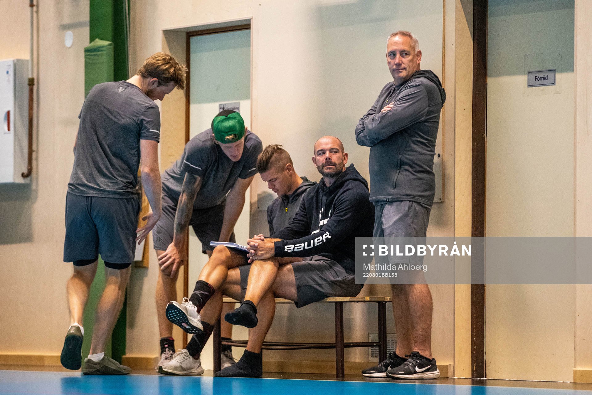 Målvaktstränare Peter Hirsch och assisterande tränare