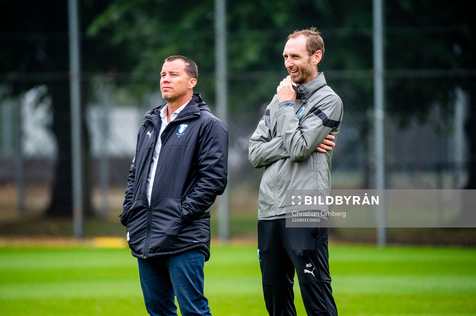 Head of sports, Daniel Andersson och sportchef och tränare