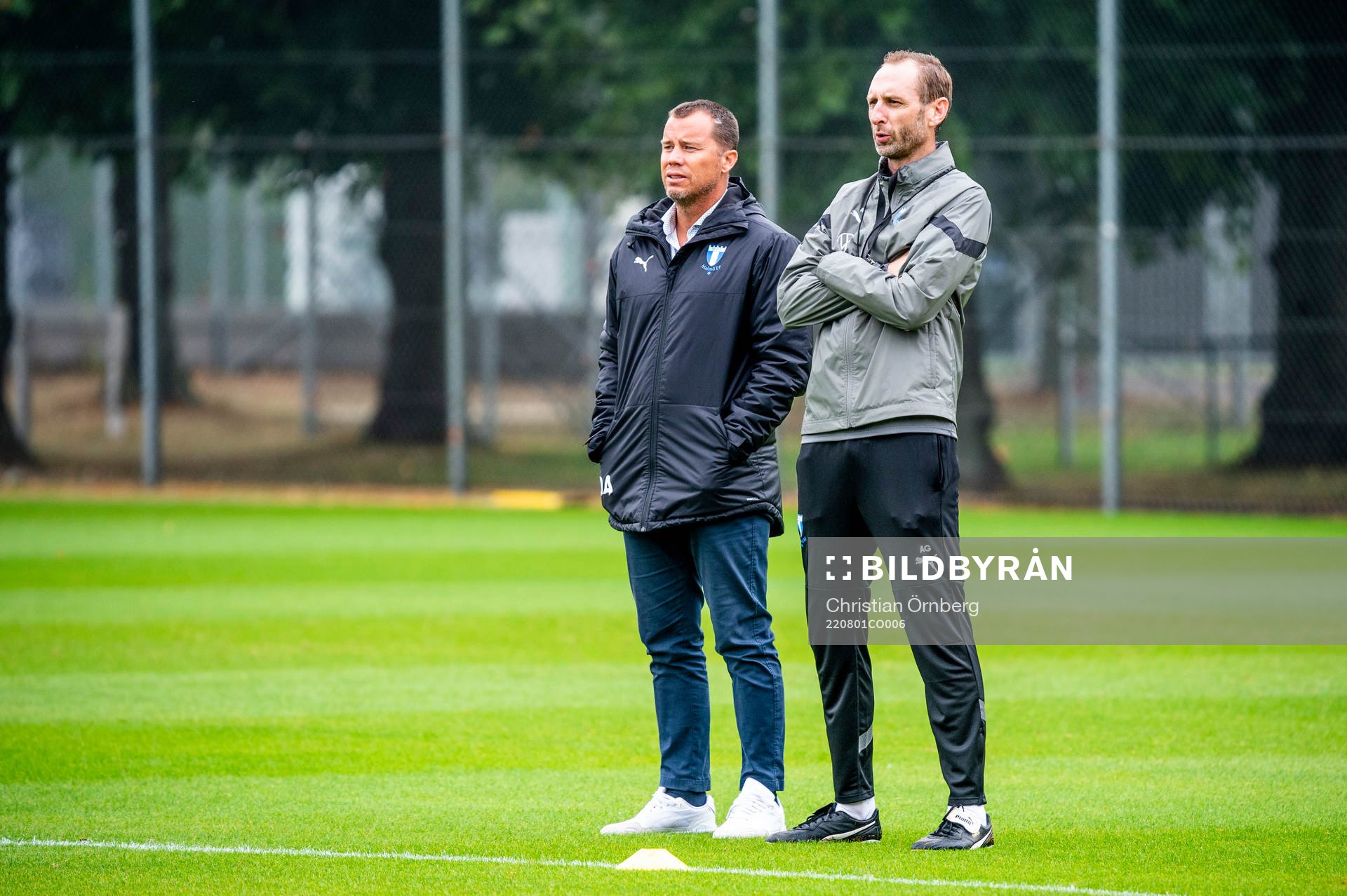 Head of sports, Daniel Andersson och sportchef och tränare