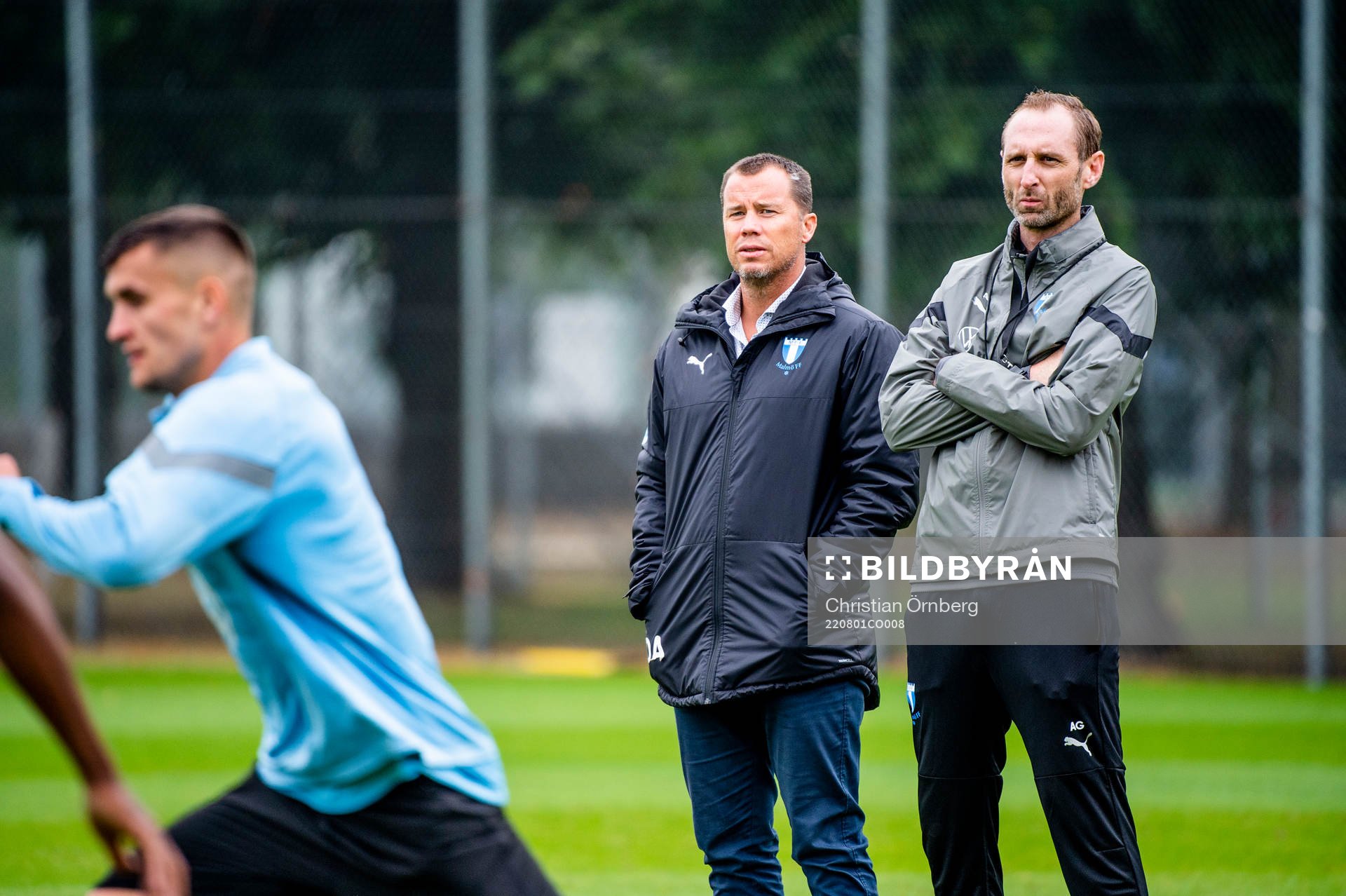 Head of sports, Daniel Andersson och sportchef och tränare