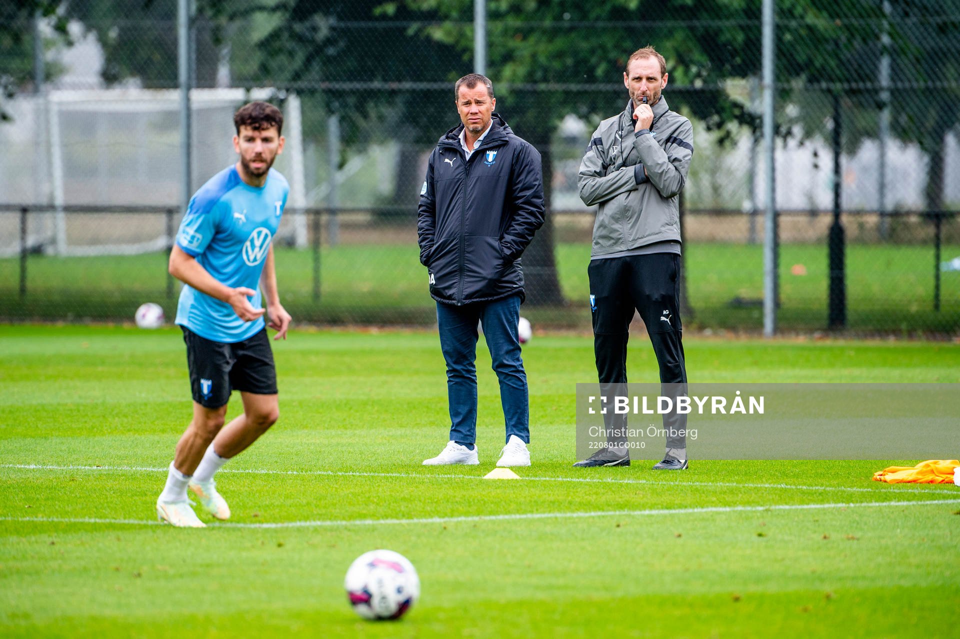 Head of sports, Daniel Andersson och sportchef och tränare