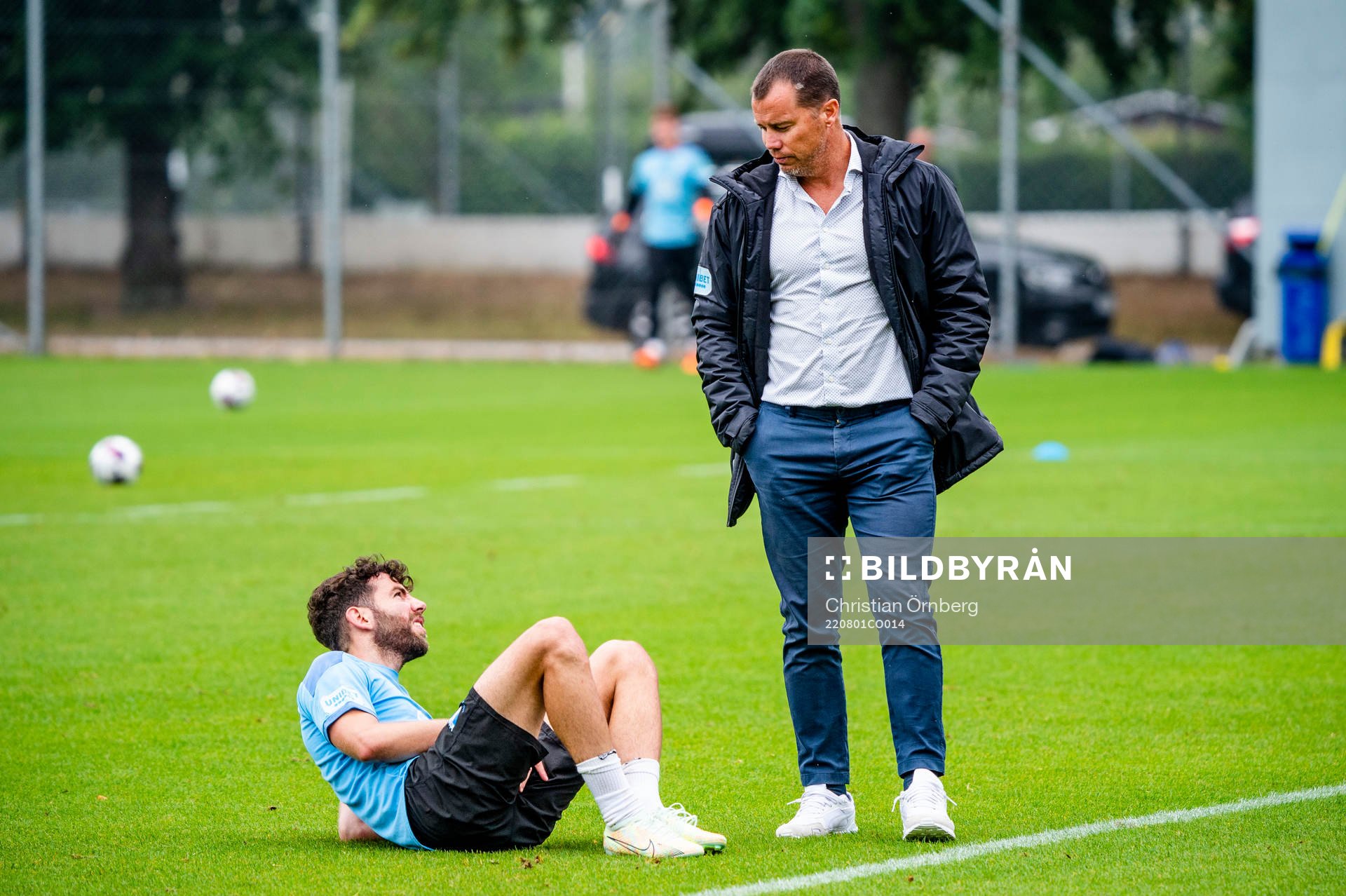 Erdal Rakip och Daniel Andersson, head of sports