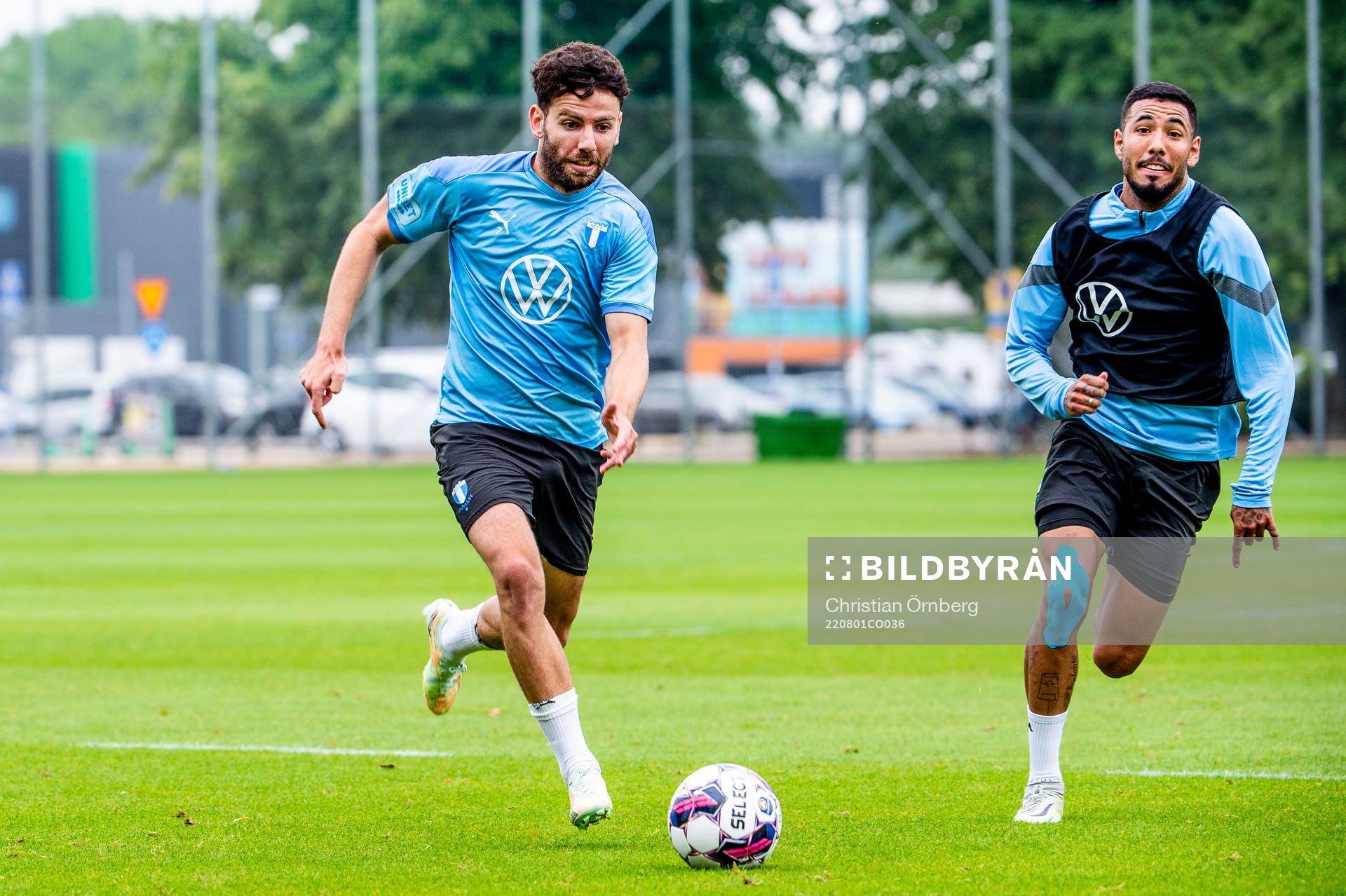 Erdal Rakip och Sergio Pena