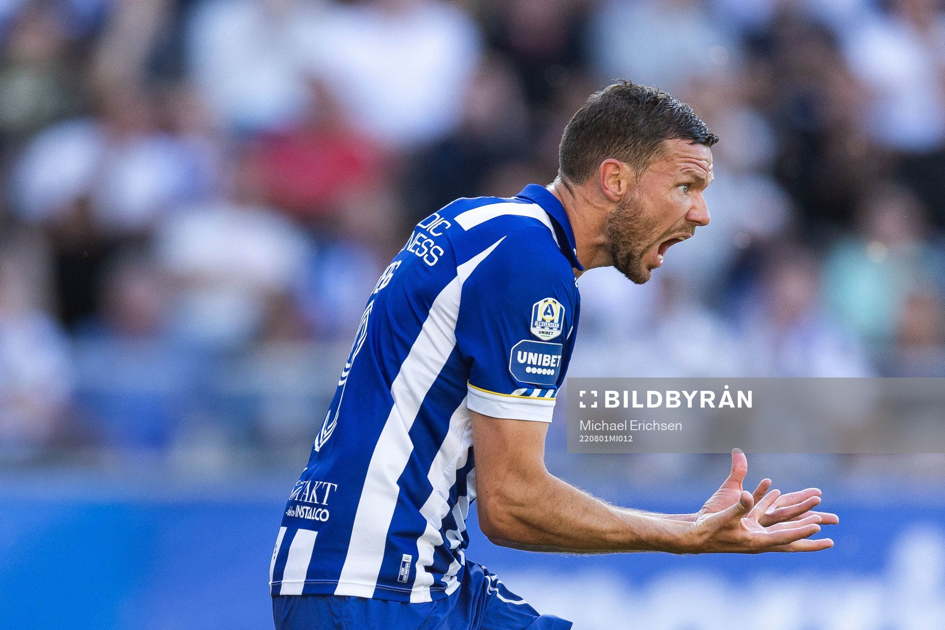 IFK Göteborgs Marcus Berg reagerar på domslut