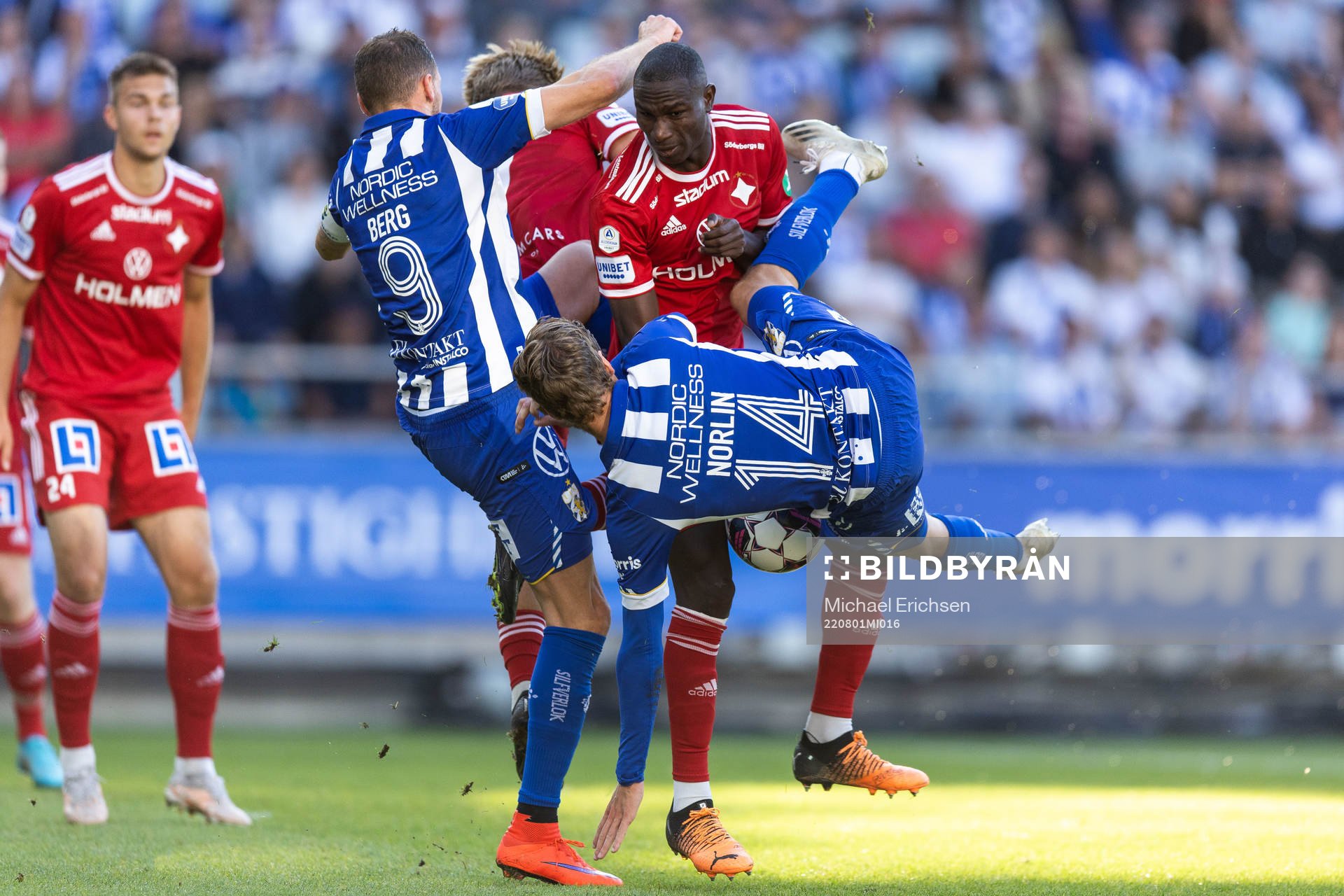 IFK Göteborgs Gustaf Norlin och IFK Norrköpings Godswill