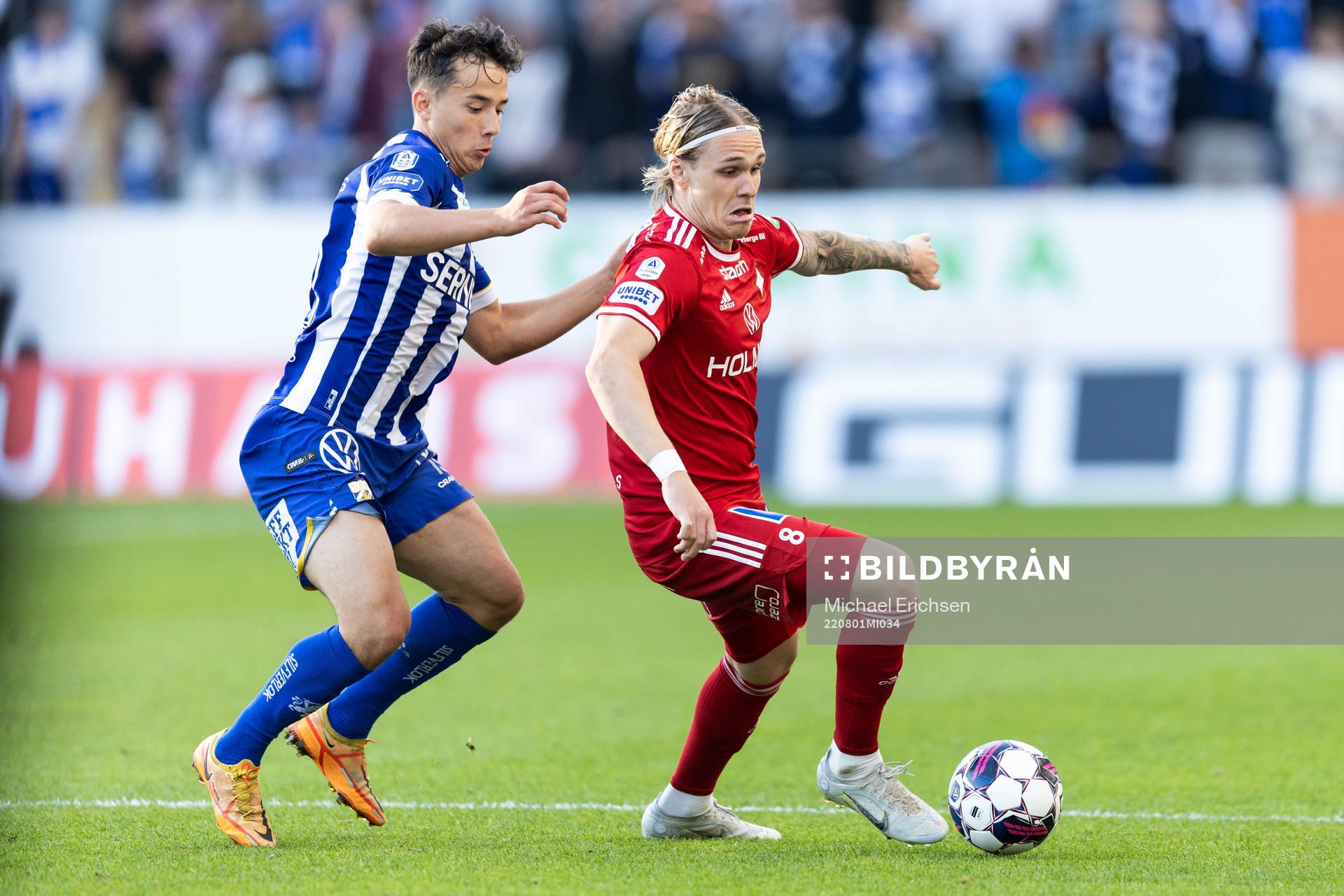 IFK Göteborgs Hussein Carneil och IFK Norrköpings Arnor