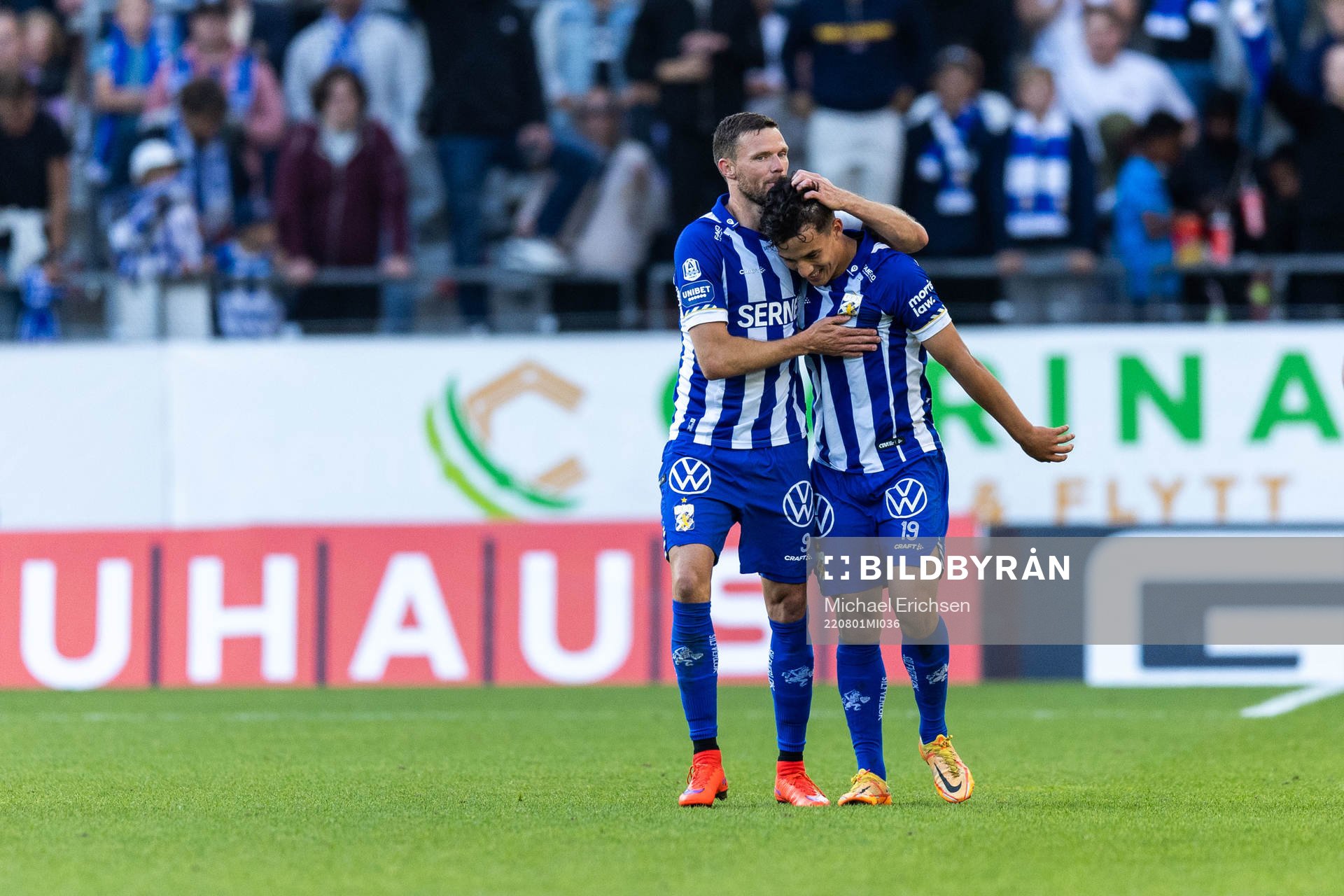 IFK Göteborgs Hussein Carneil jublar