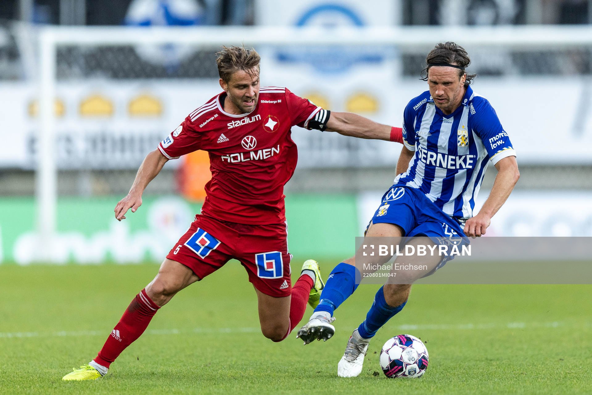 IFK Norrköpings Christoffer Nyman och IFK Göteborgs