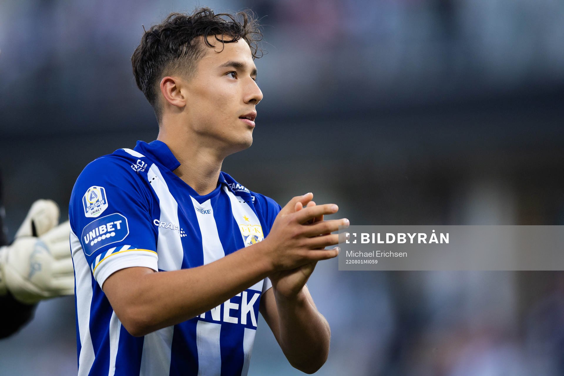 IFK Göteborgs Hussein Carneil jublar