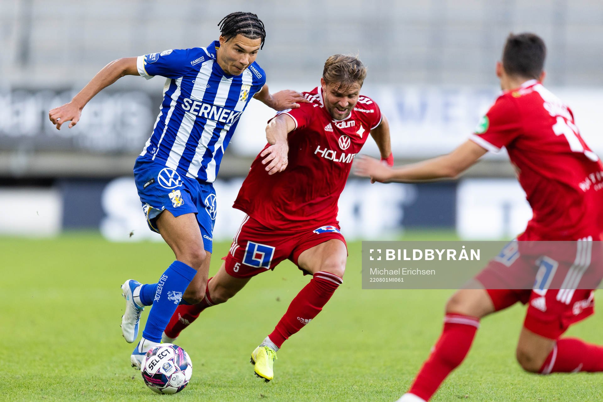 IFK Göteborgs Alexander Jallow och IFK Norrköpings