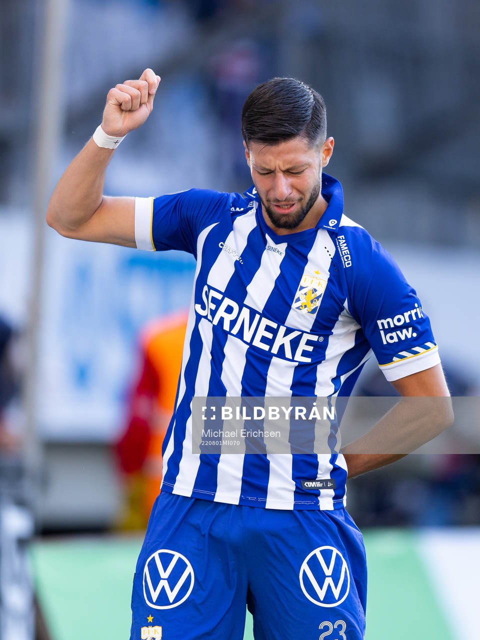 IFK Göteborgs Kevin Yakob jublar
