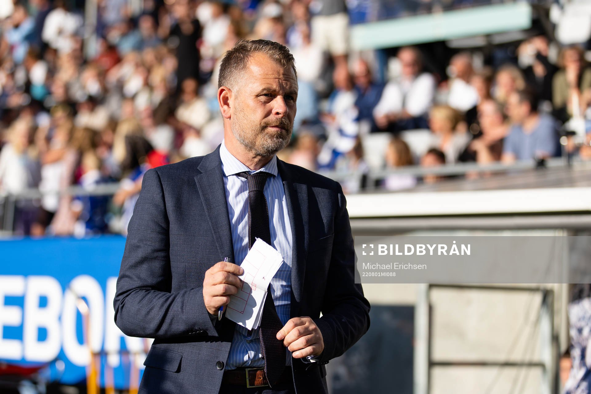 IFK Göteborgs tränare Mikael Stahre innan