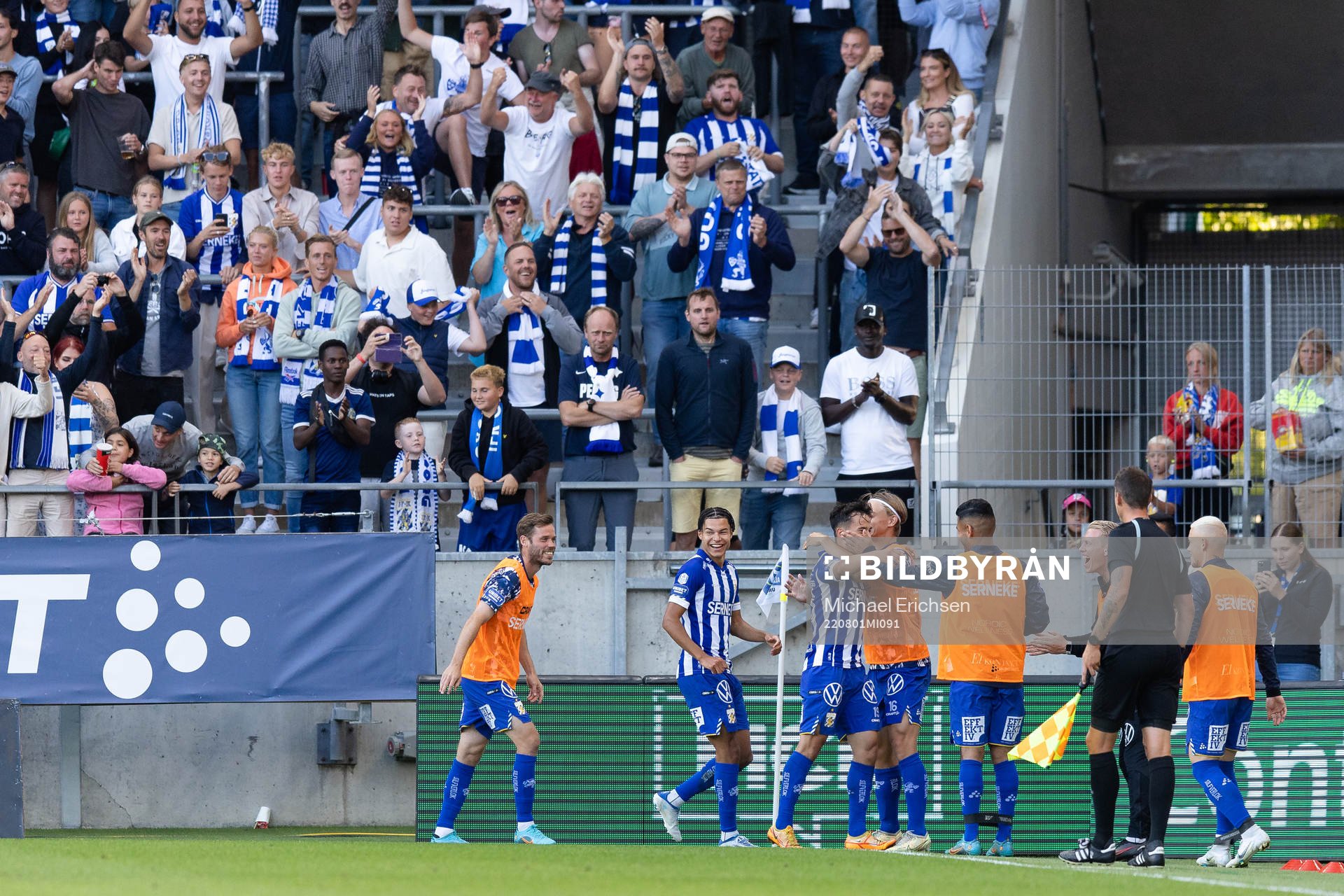 IFK Göteborgs Hussein Carneil jublar