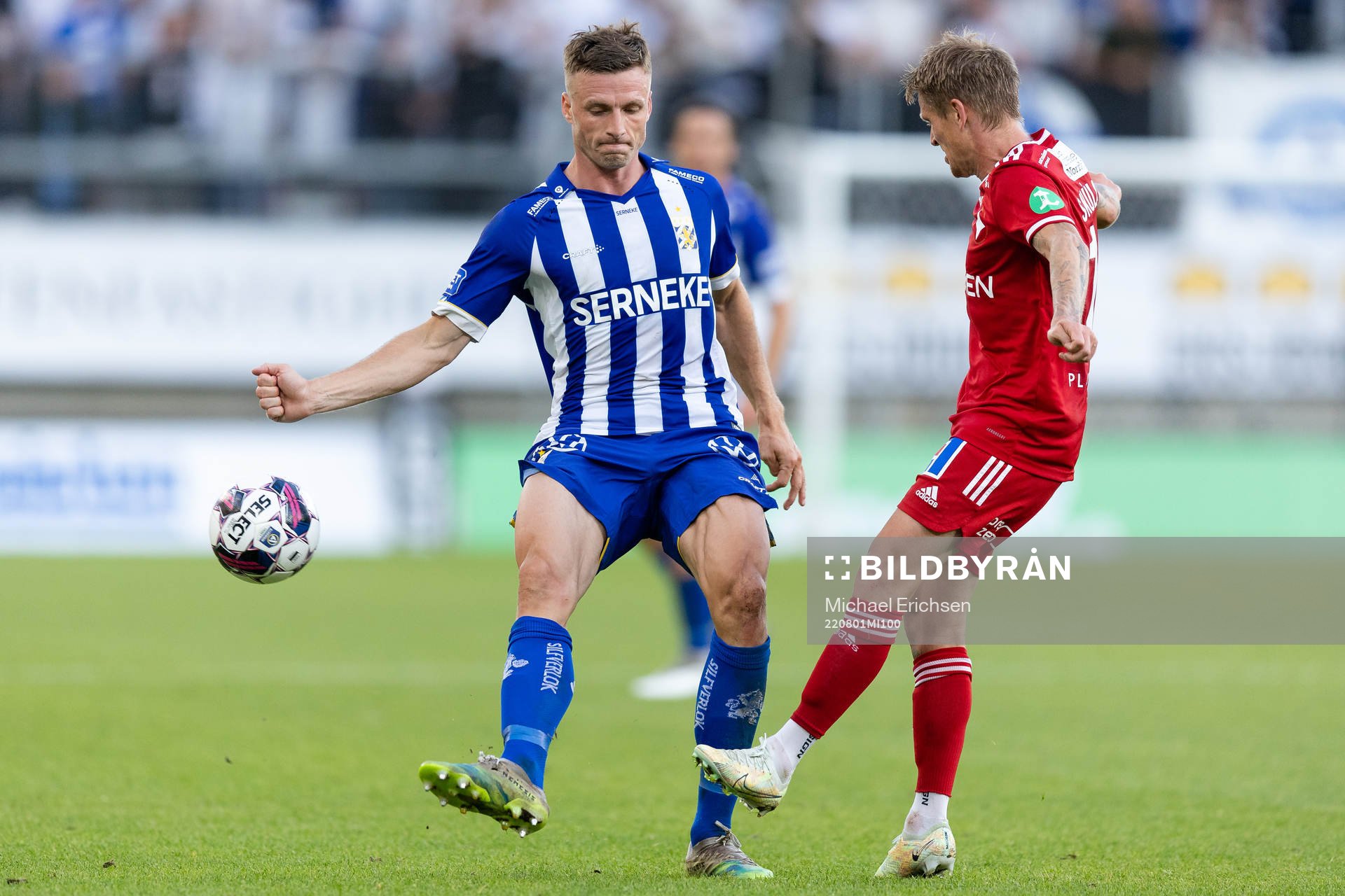 IFK Göteborgs Carl Johansson och IFK Norrköpings Ari