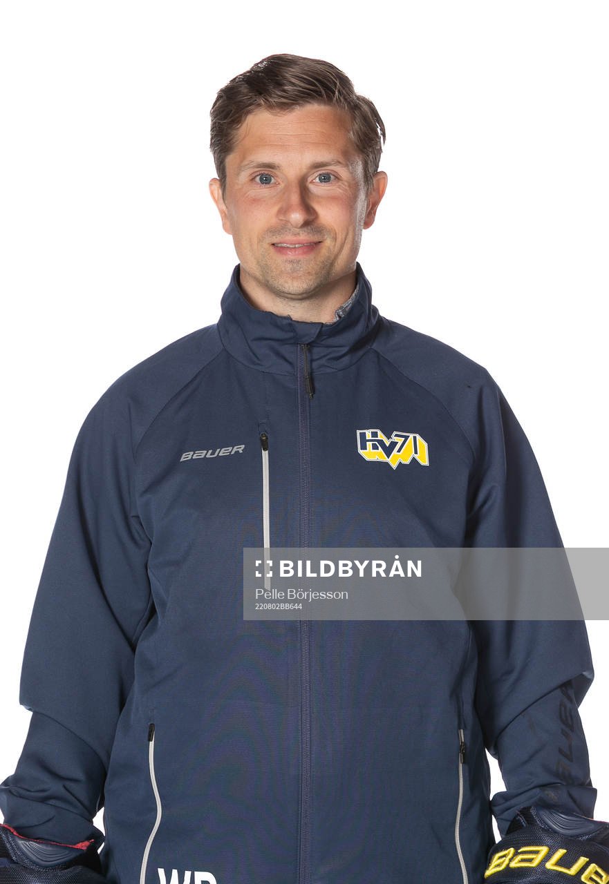 HV71 Målvaktstränare William Rahm