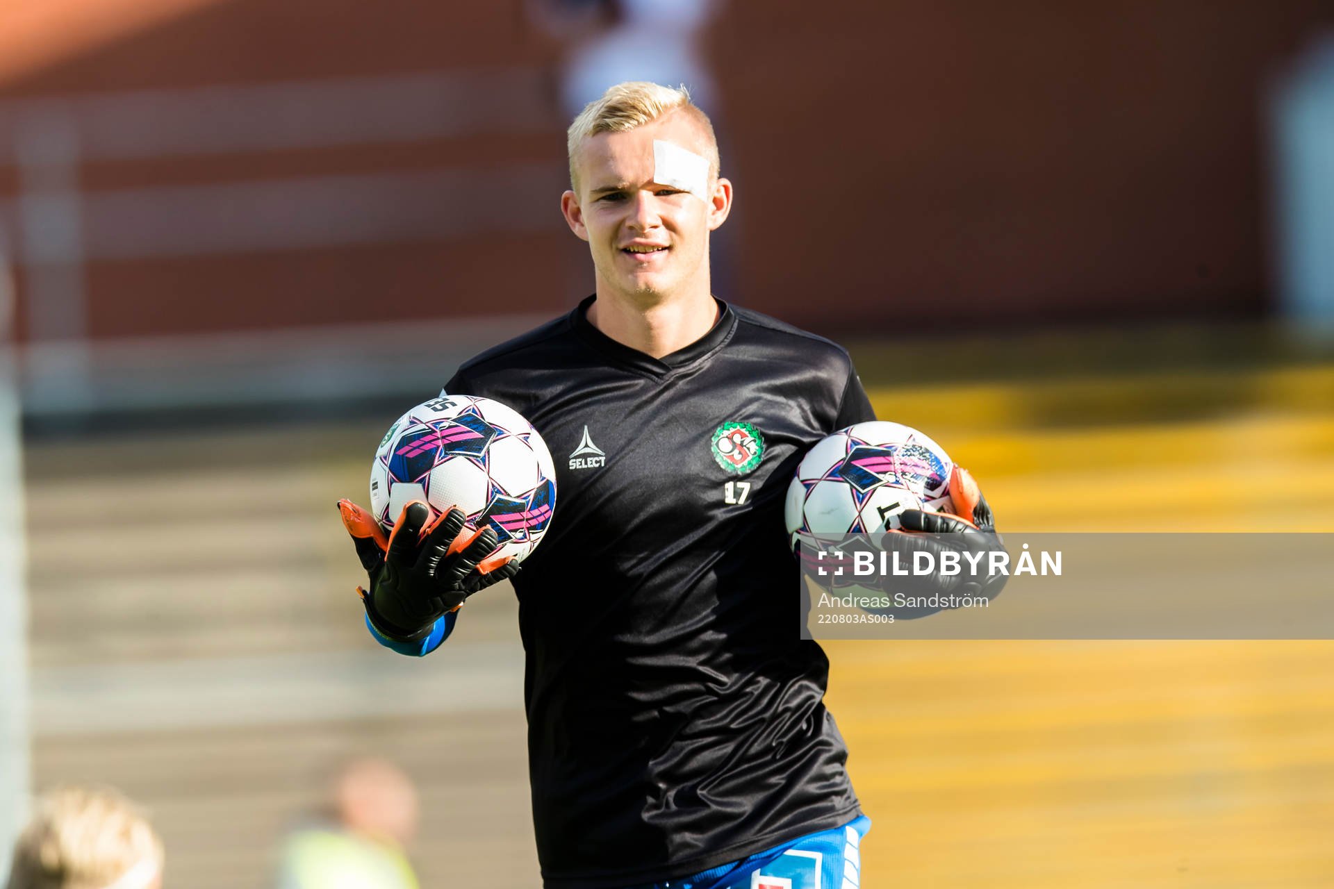 Örebros målvakt Daniel Strindholm