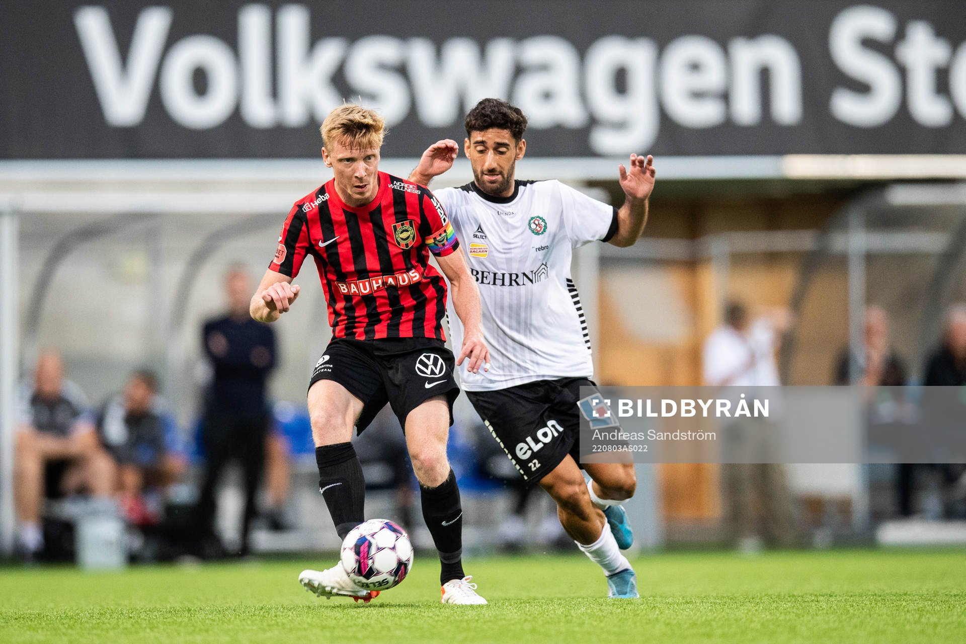Brommapojkarnas Gustav Sandberg Magnusson och Örebros