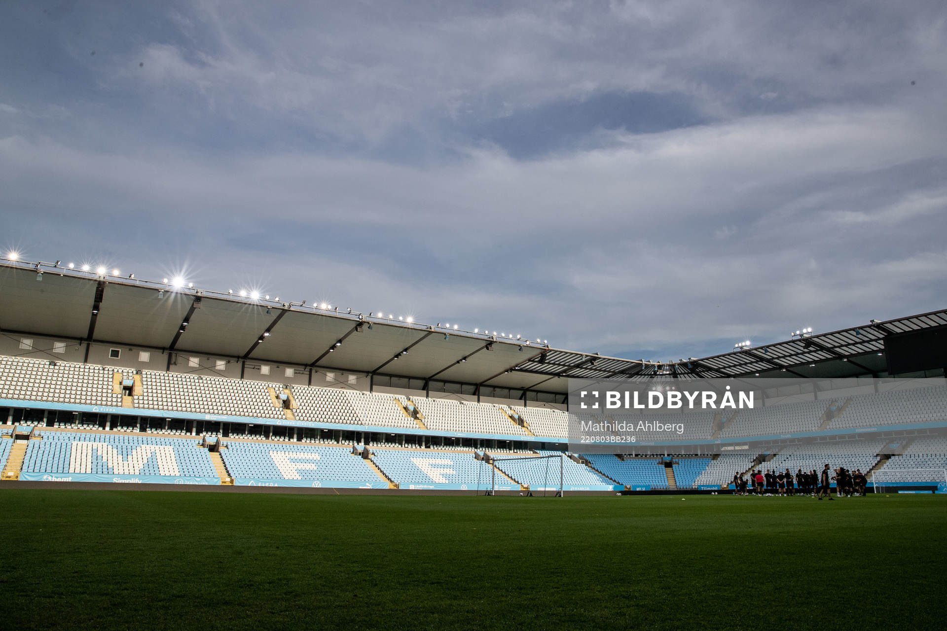 General view of Eleda Stadion