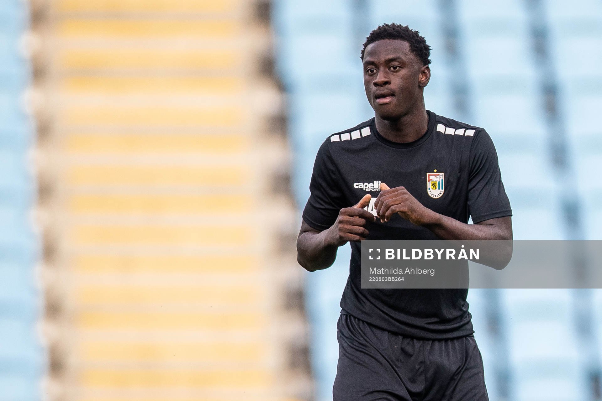 Francisco Junior during a training session with Diddeleng on August 3, 2022 in Malmö. 