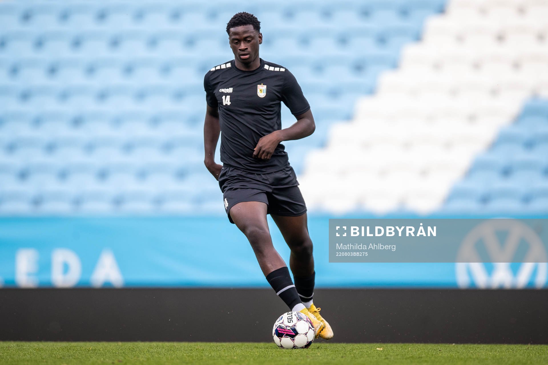 Francisco Junior during a training session with Diddeleng on August 3, 2022 in Malmö. 