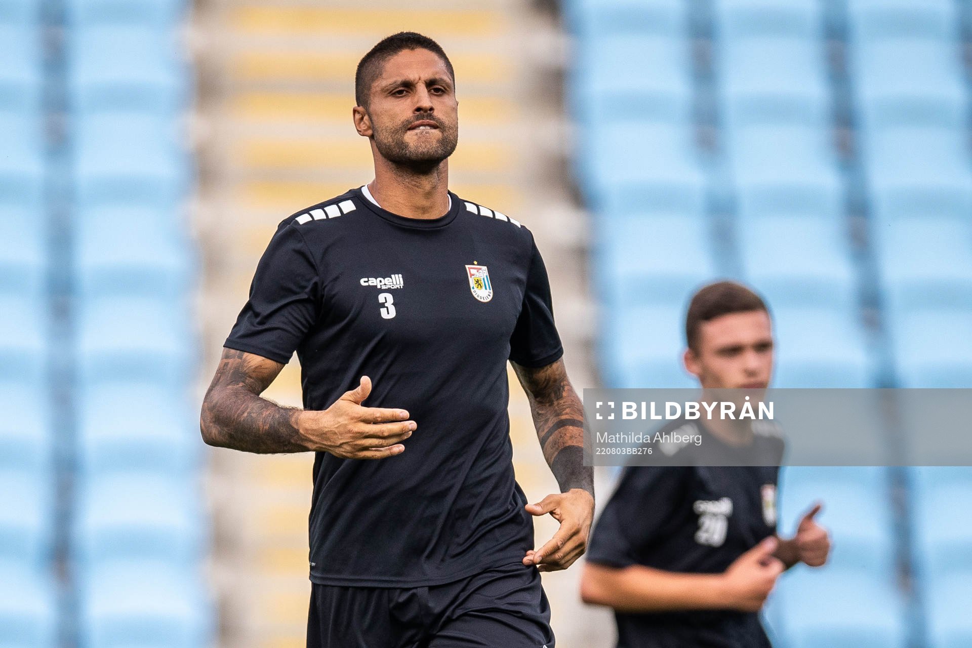 Manuel da Costa during a training session with Diddeleng on August 3, 2022 in Malmö. 