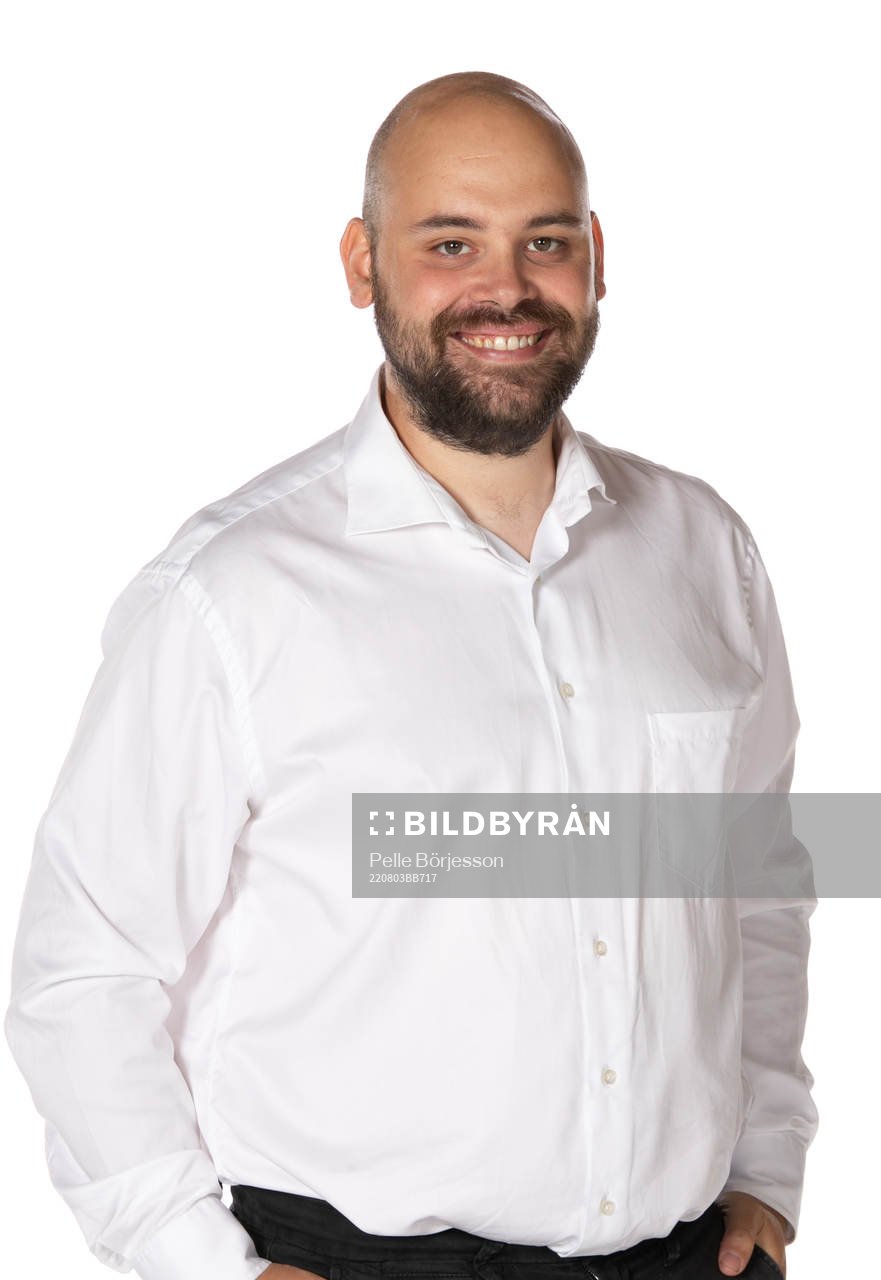 Linköpings presschef Gustaf Douhan