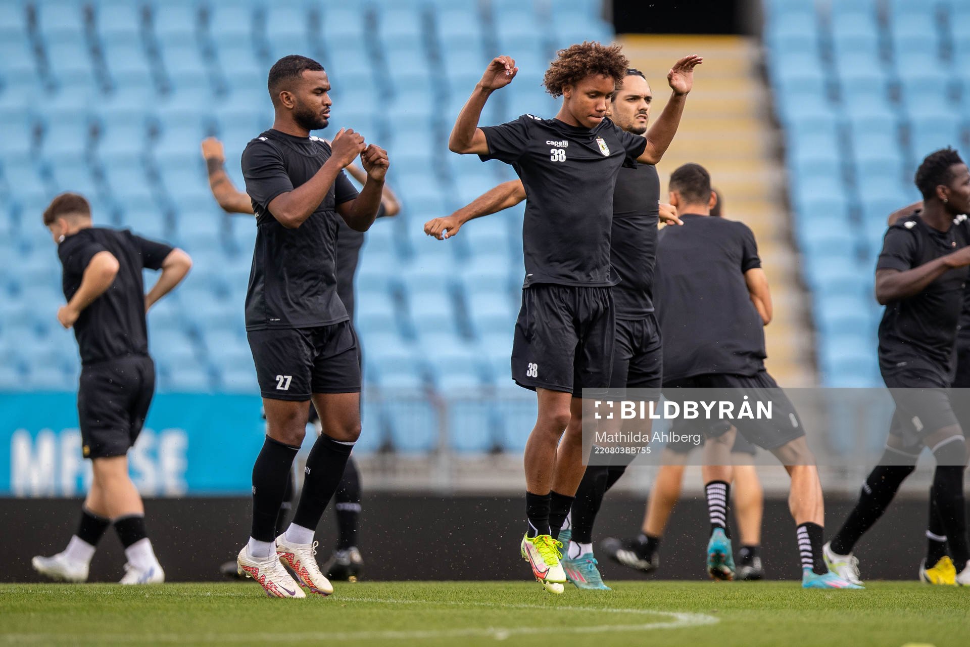 during a training session with Diddeleng