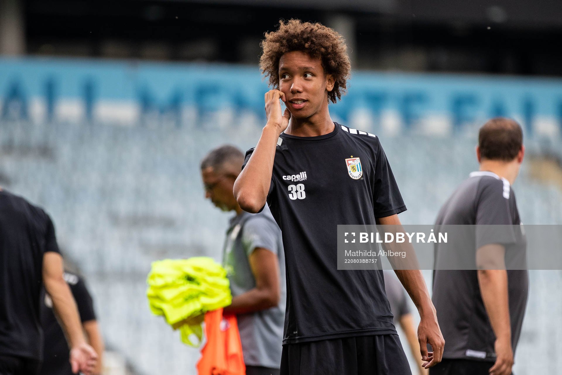 during a training session with Diddeleng