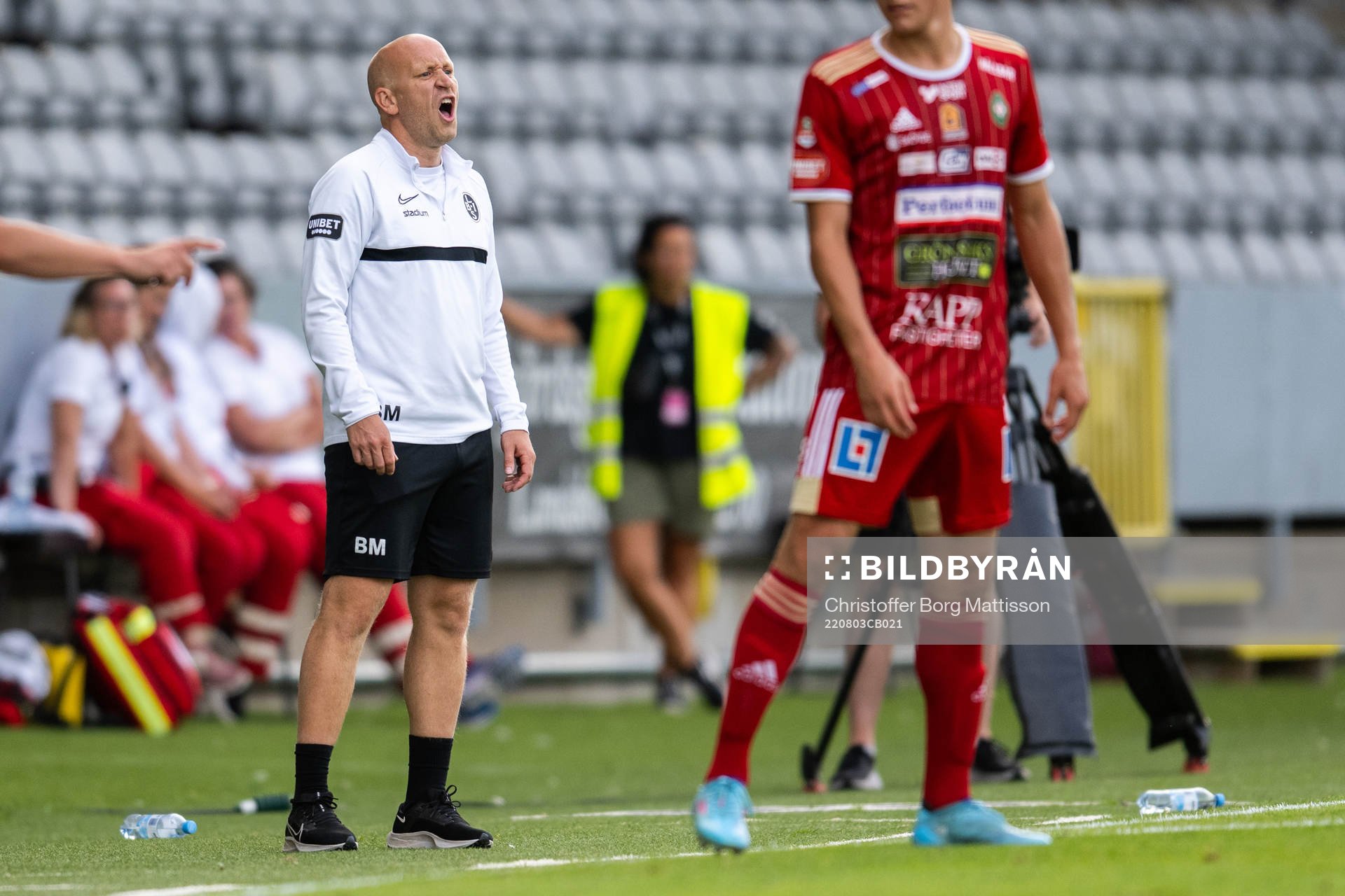 Landskronas tränare Billy Magnusson