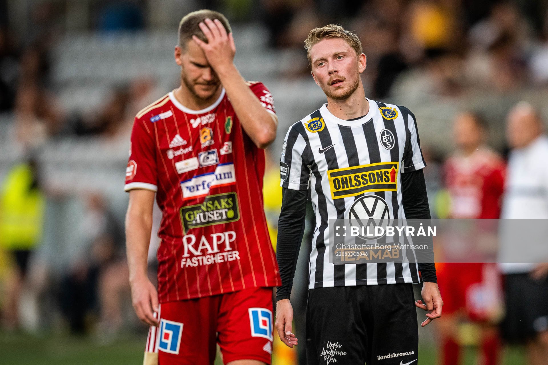Landskronas Adam Egnell deppar