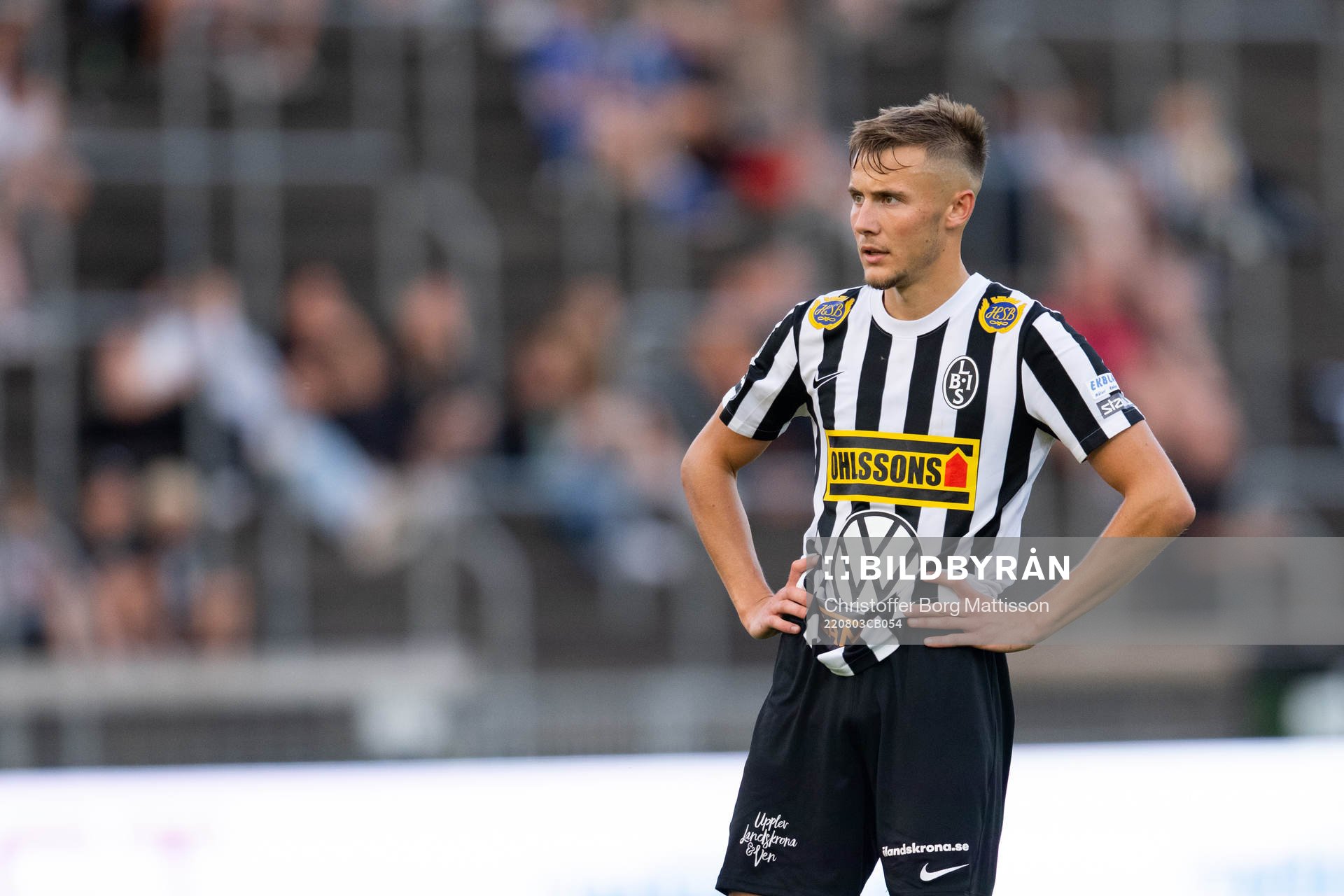 Landskronas Melker Heier deppar