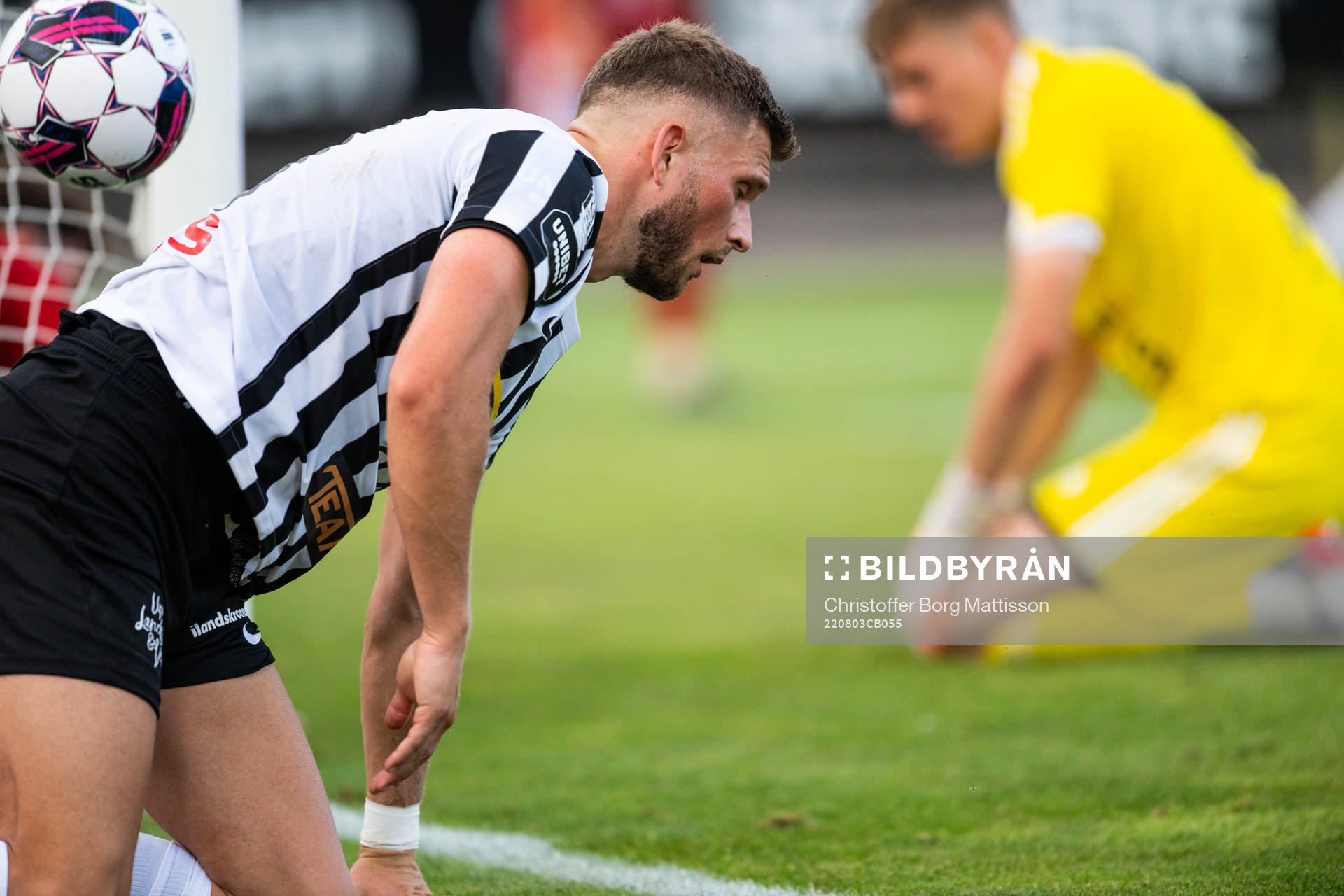 Landskronas Erik Pärsson deppar