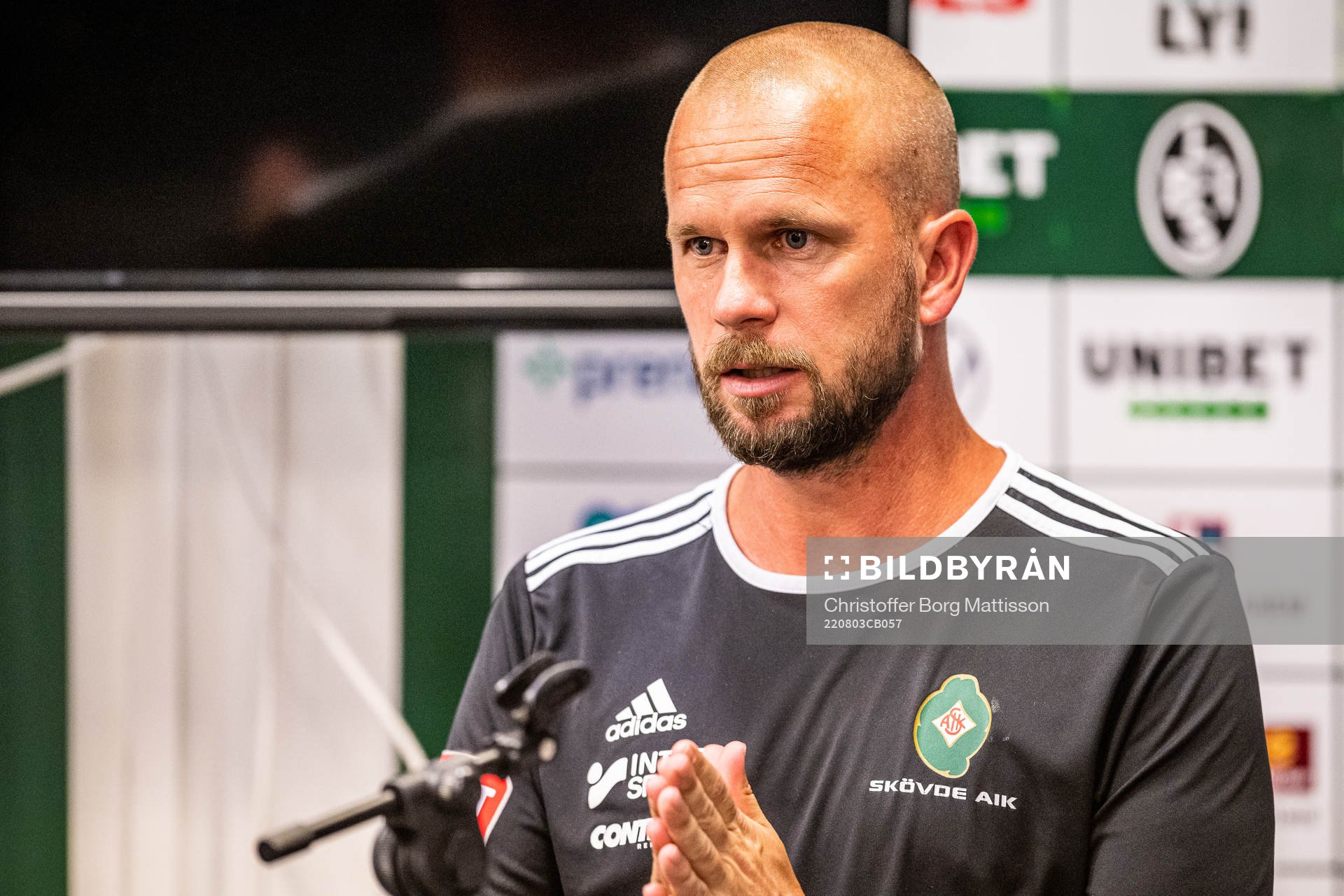 Skövdes tränare Tobias Linderoth