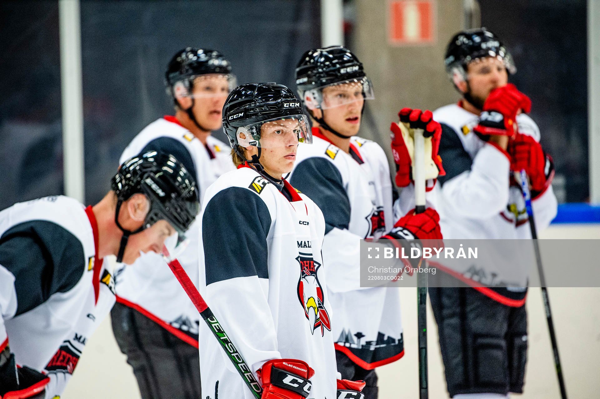 Lukas Wernblom i mitten