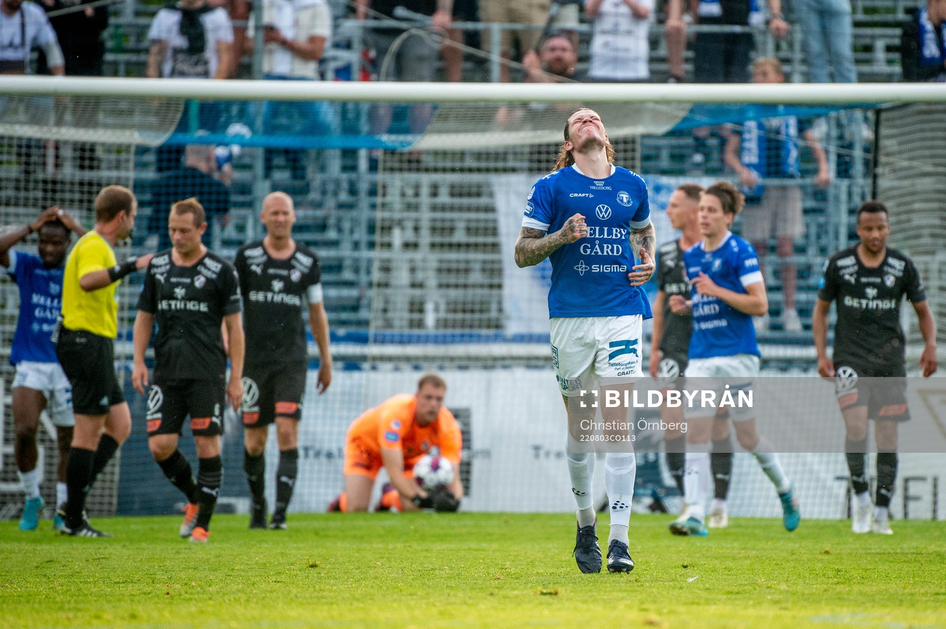 Trelleborgs Isak Jönsson deppar