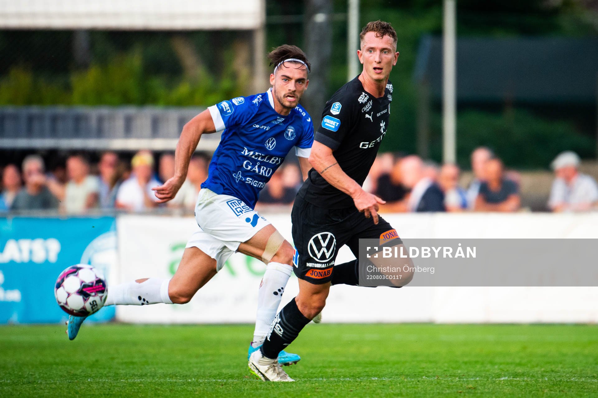 Trelleborgs Felix Hörberg och Halmstads Andreas Bengtsson