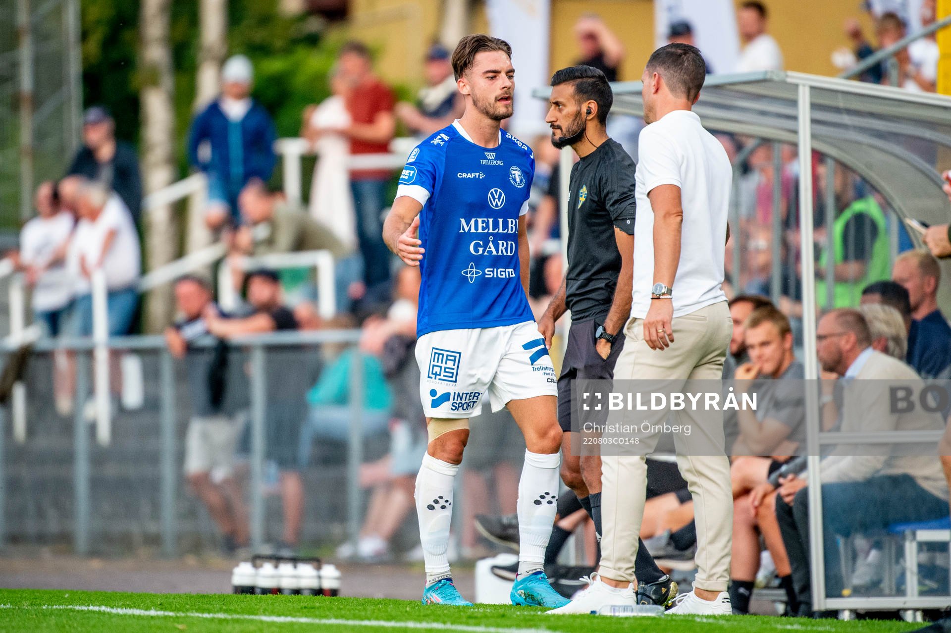 Trelleborgs Felix Hörberg byts ut av tränare Kristian