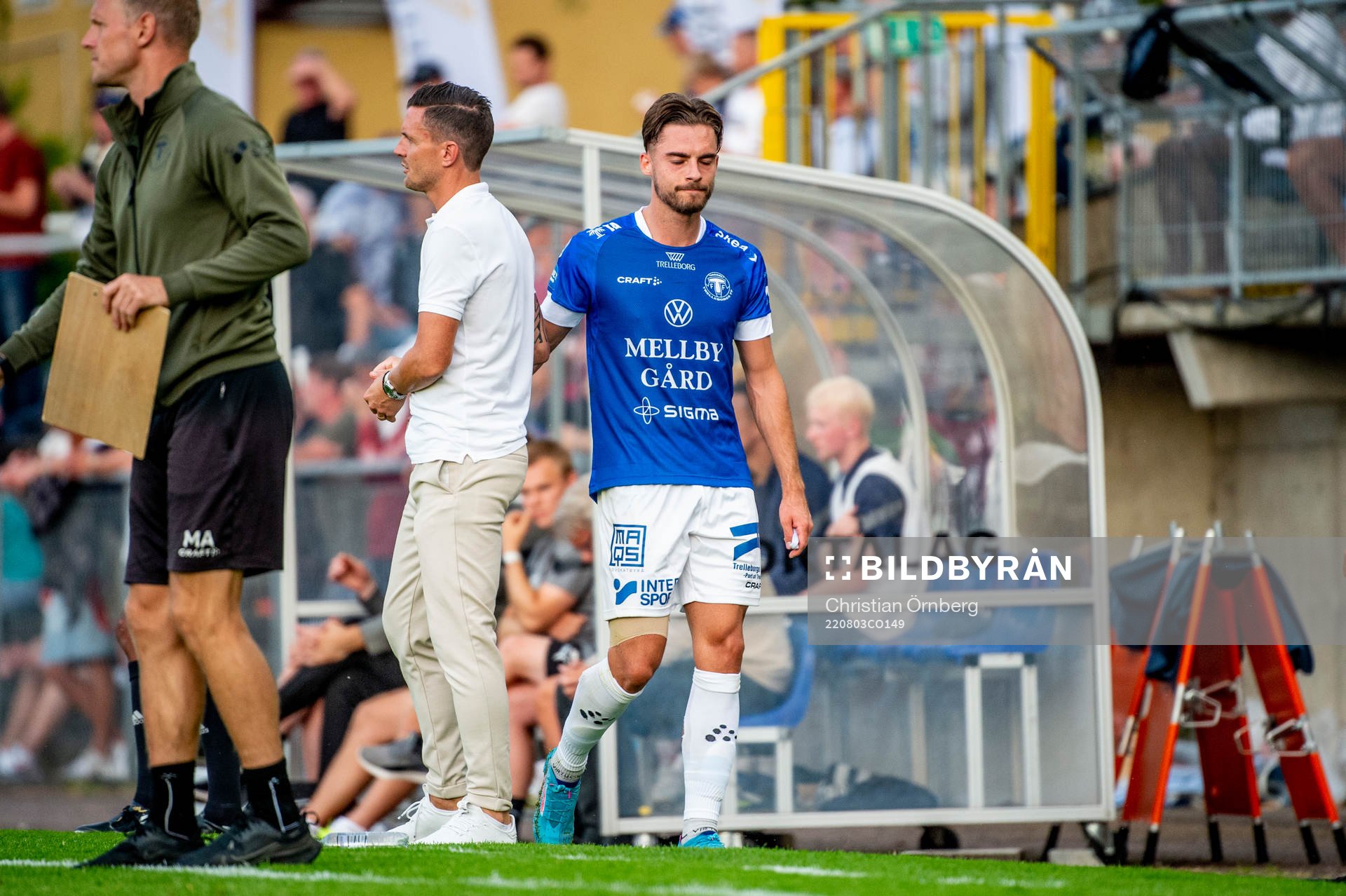 Trelleborgs Felix Hörberg byts ut av tränare Kristian