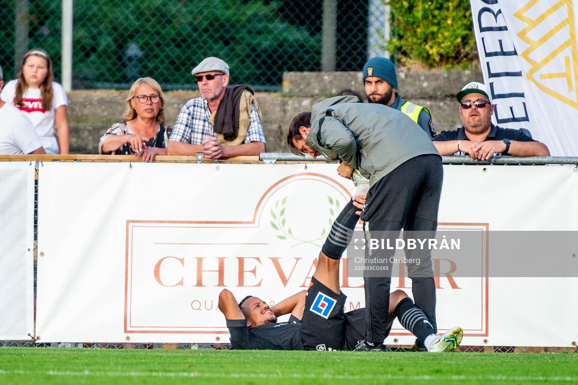 Halmstads Marcus Olsson tas omhand