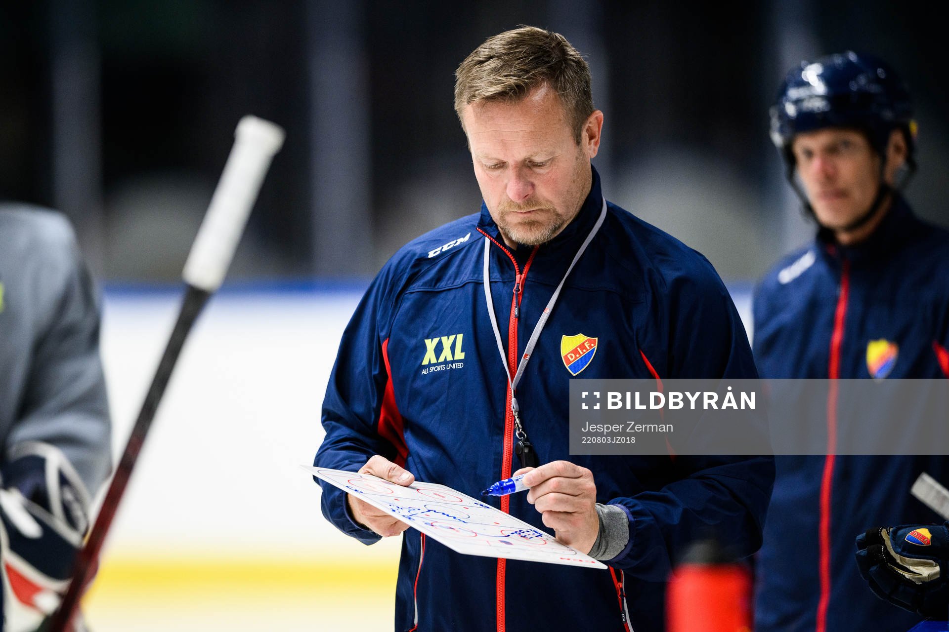 Djurgårdens tränare Joakim Fagervall