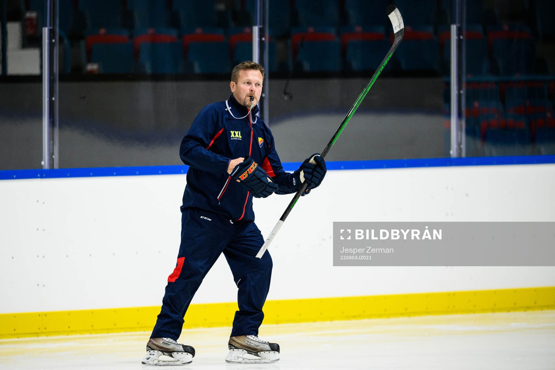 Djurgårdens tränare Joakim Fagervall