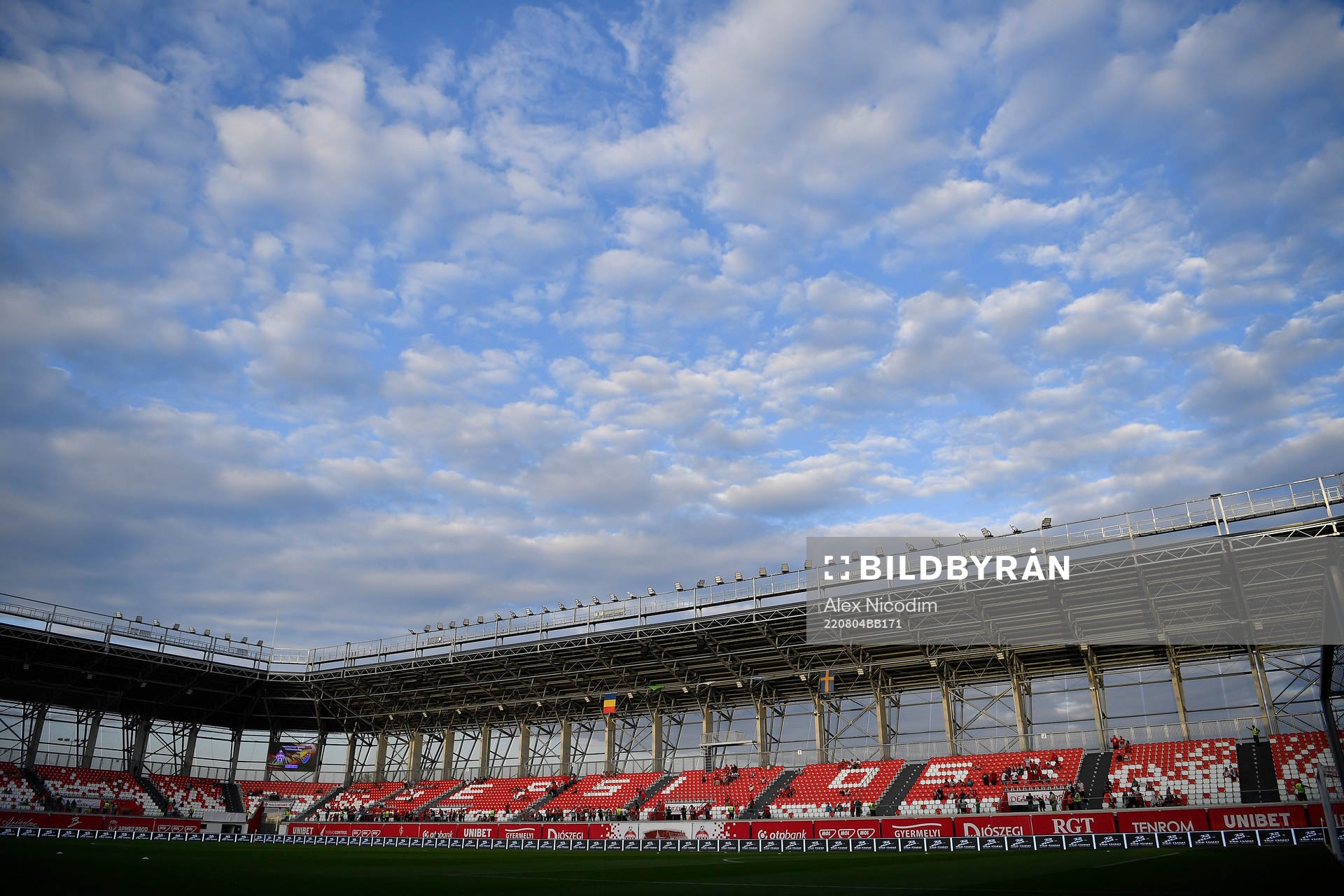 Interior view over Sepsi Arena
