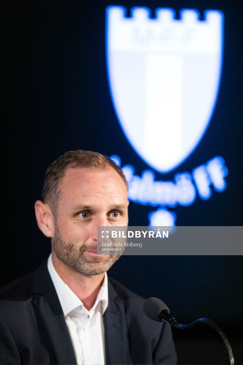 Andreas Georgson, head coach and sport director of Malmö FF