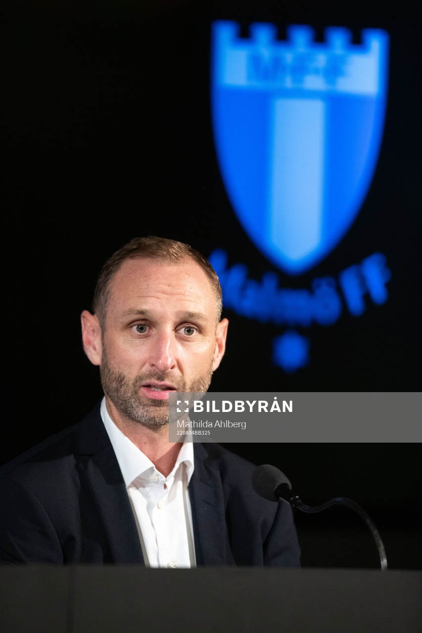 Andreas Georgson, head coach and sport director of Malmö FF
