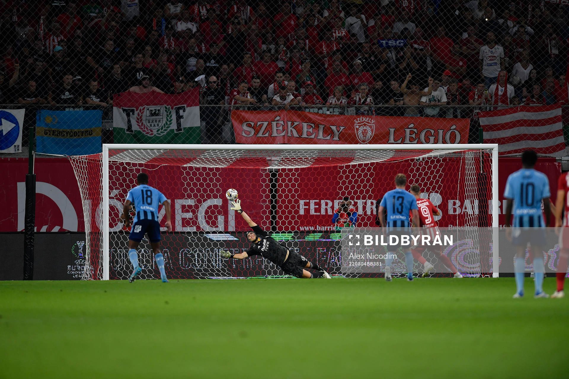 Anass Achahbar of Sepsi scores 1-3